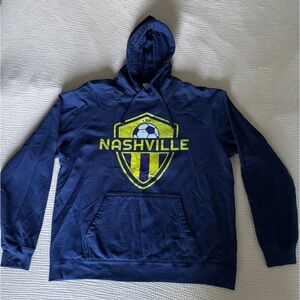 Nashville Soccer Navy Hoodie